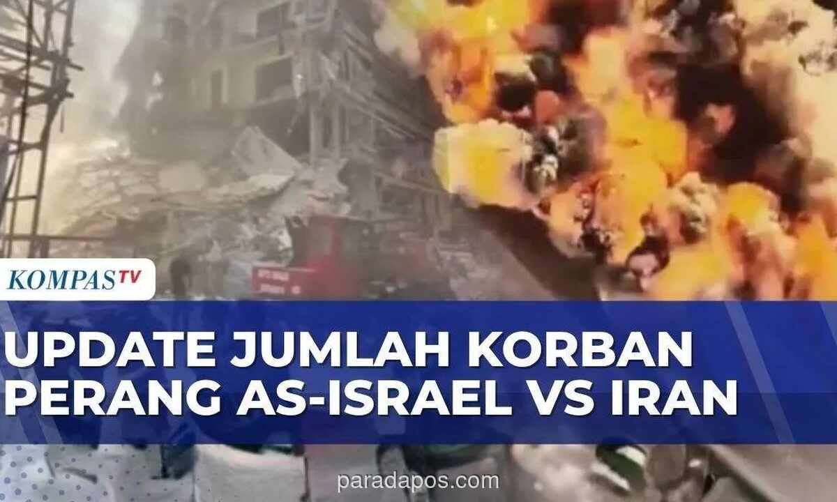 Korban Jiwa Konflik AS-Israel vs Iran Capai Ribuan, Lebanon dan Irak Turut Terdampak