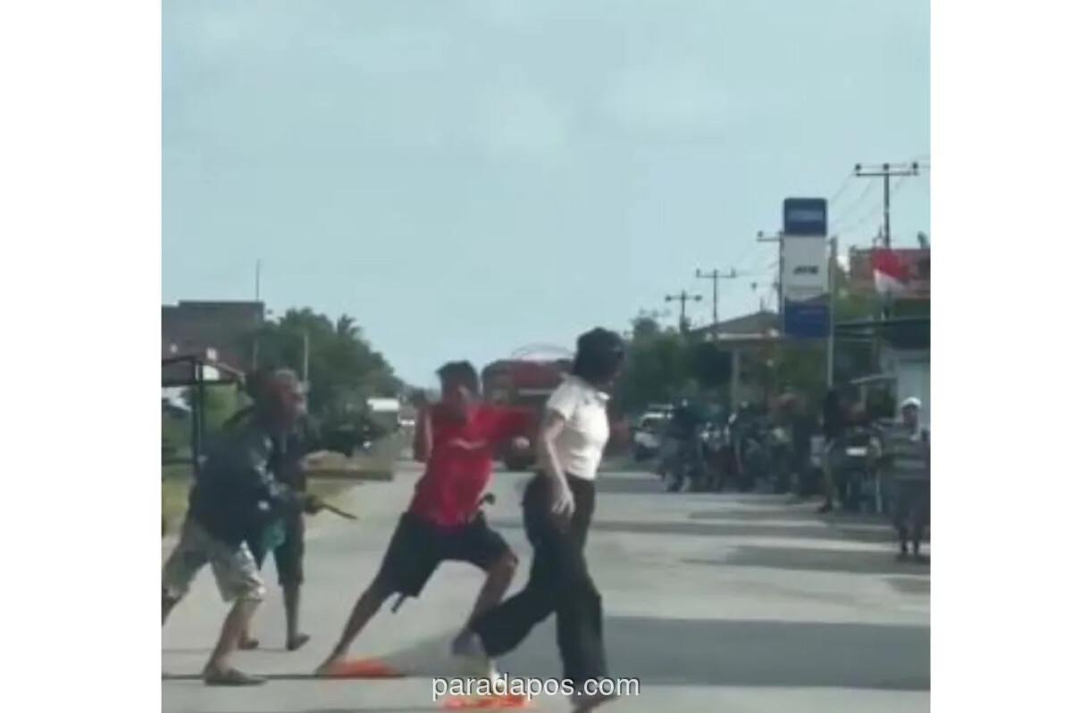 Sengketa Lahan Sawah Berujung Bacok, Dua Pria di Sidrap Diamankan Polisi