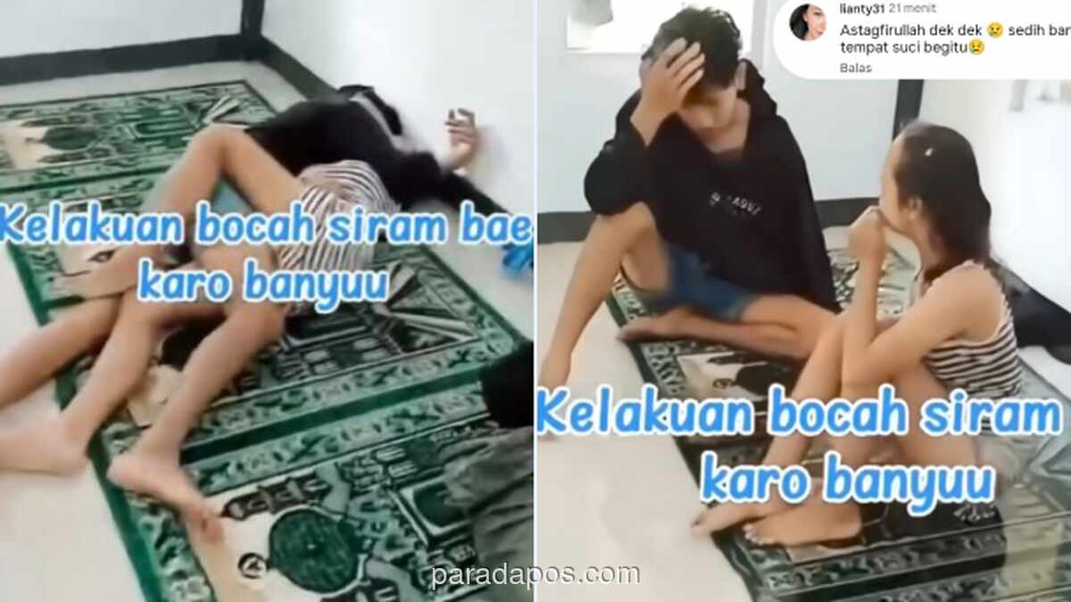 Warga Kebumen Siram Pasangan yang Tidur Berpelukan di Dalam Masjid