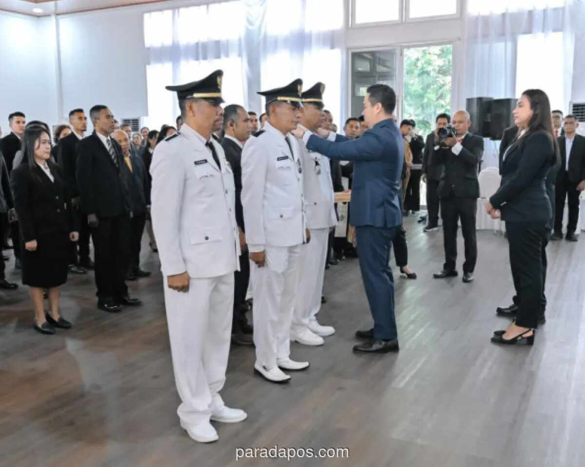 Wali Kota Kupang Lantik 170 Pejabat, Tiga Camat Strategis Dirotasi