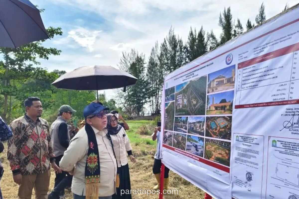 Wamen PKP Tinjau Lokasi Kampung Nelayan Merah Putih di Aceh Jaya, Targetkan 1.200 Unit Rumah dan Kawasan Wisata Kuliner