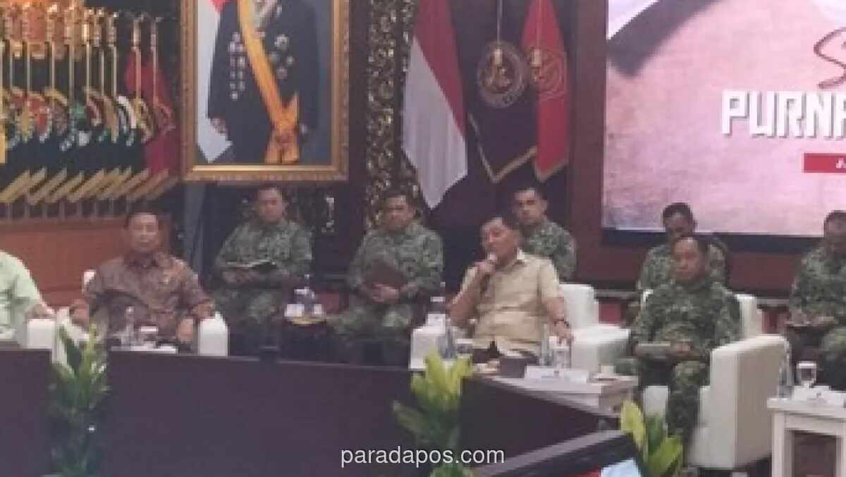 Menhan Sjafrie Bahas Strategi Pertahanan Nasional dalam Pertemuan Tertutup dengan Puluhan Purnawirawan TNI