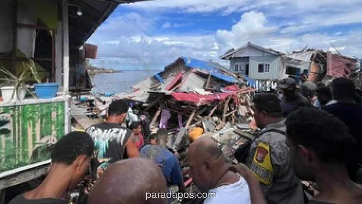 Ledakan Bom Sisa Perang Dunia II di Biak Numpor Tewaskan 5 Orang, 3 Warga Masih Hilang
