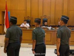 Tiga Oknum TNI Dituntut 4–12 Tahun Penjara atas Penculikan dan Pembunuhan Kepala Cabang Bank BUMN