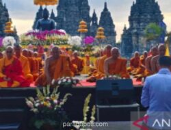 5.000 Umat Buddha dari Berbagai Daerah Rayakan Waisak ke-22 di Candi Sewu Klaten