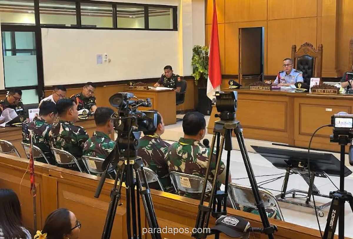 Sidang Penyiraman Air keras Aktivis KontraS, Lima Personel BAIS TNI Bersaksi