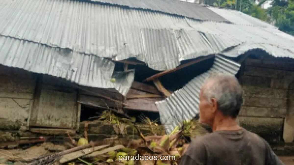 Hujan Lebat dan Angin Kencang Rusak Tujuh Rumah serta Satu Sekolah di Aceh Barat