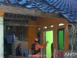 Angin Kencang di Bogor Rusak 90 Rumah, Dua Keluarga Mengungsi