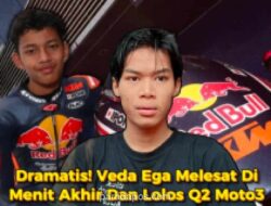 Veda Ega Pratama Lolos Langsung ke Kualifikasi 2 Moto3 Usai Bangkit dari Posisi 21 di Mugello