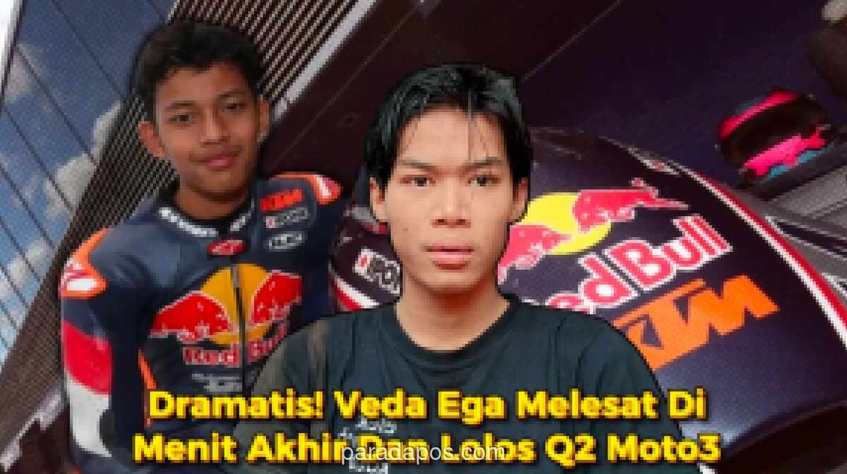 Veda Ega Pratama Lolos Langsung ke Kualifikasi 2 Moto3 Usai Bangkit dari Posisi 21 di Mugello