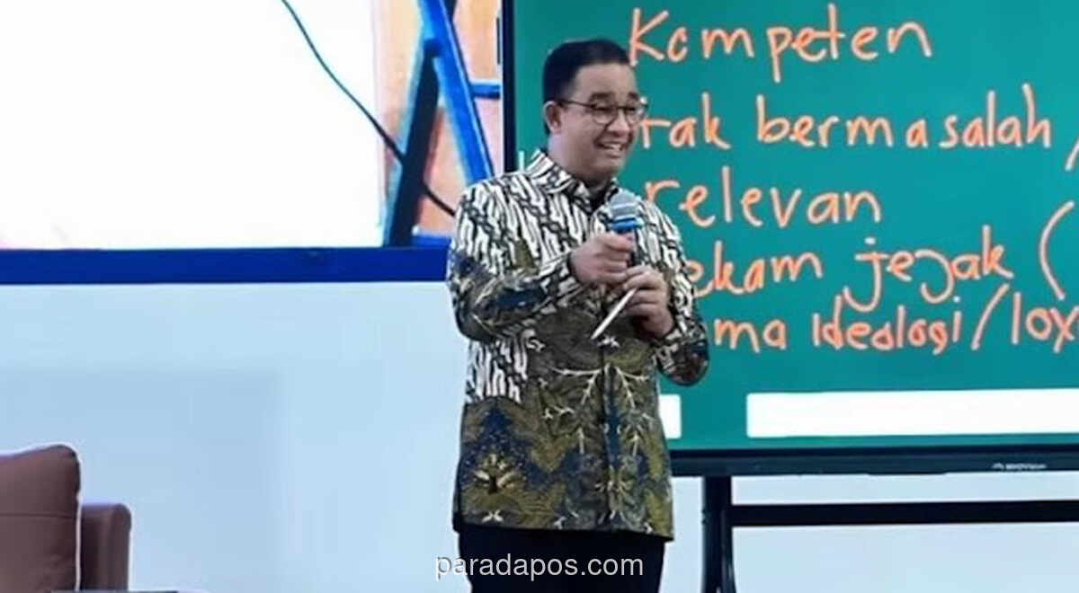 Anies Sebut Ekonomi Indonesia Tidak Sehat, Desak Pemerintah Jujur dan Transparan ke Publik