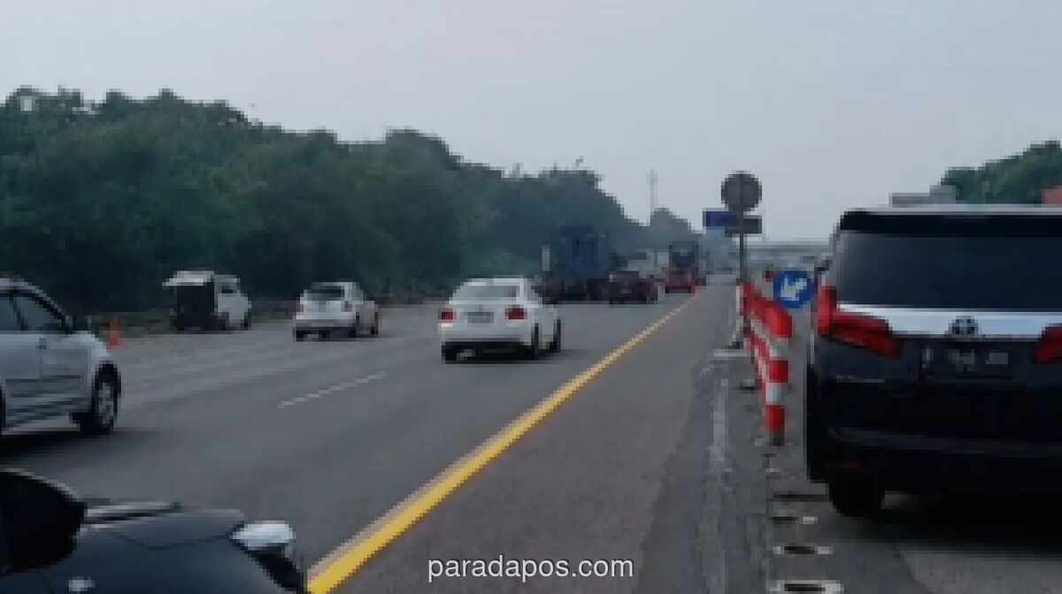 Jasamarga Berlakukan Contraflow di Tol Jakarta-Cikampek untuk Atasi Kepadatan Libur Panjang Waisak dan Pancasila