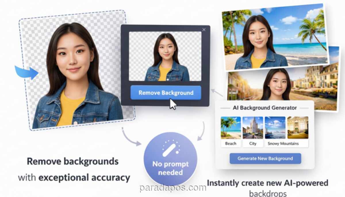 ZeroGPT Luncurkan Alat Hapus Latar Belakang Foto Gratis Tanpa Registrasi