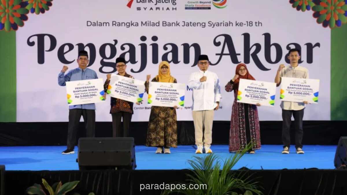 Bank Jateng Syariah Genjot Penetrasi Ekonomi Syariah di Jateng-DIY di Milad ke-18