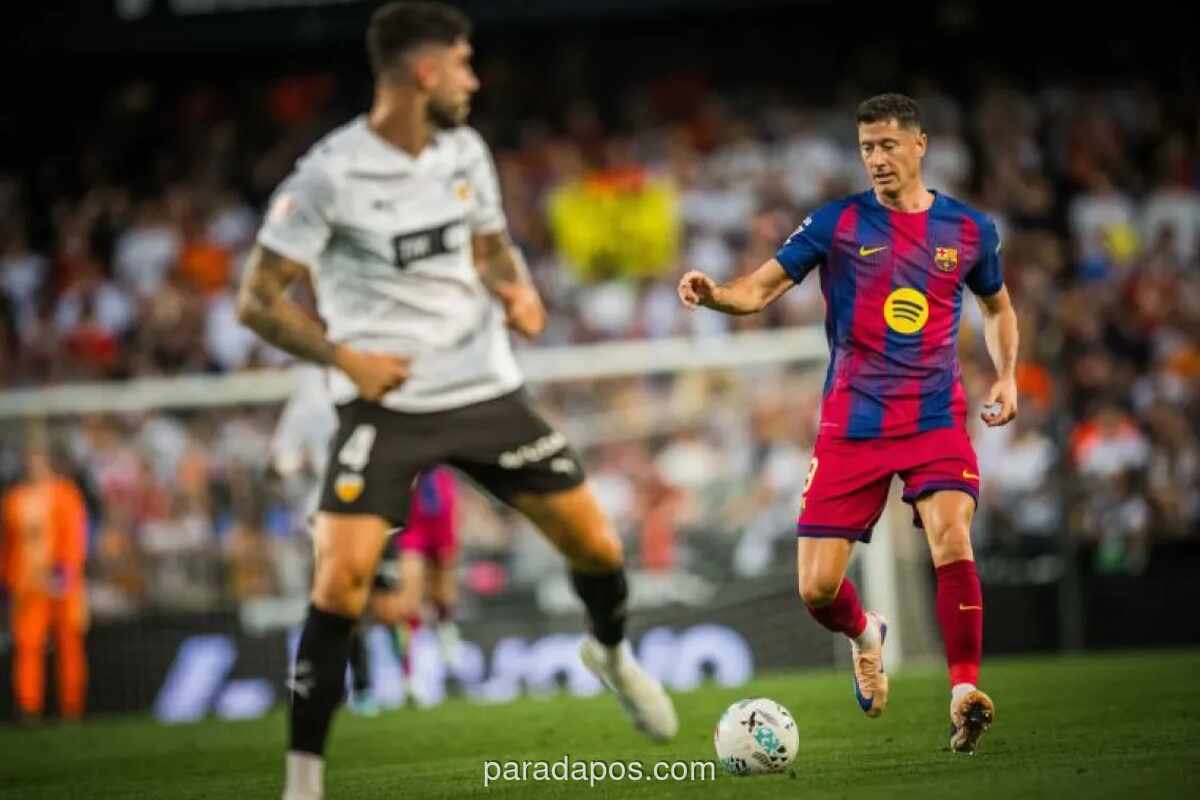 Barcelona Tutup Musim Juara dengan Kekalahan 1-3 dari Valencia di Mestalla