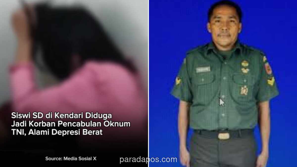 Oknum TNI Buron Usai Diduga Cabuli Siswi SD di Konawe Selatan, Keluarga Korban Desak Keadilan
