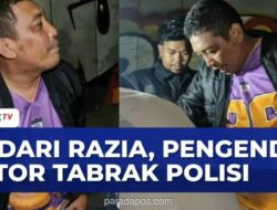 Pengendara Mabuk Tabrak Polisi Saat Razia di Gambir, Tak Bawa Surat Kendaraan