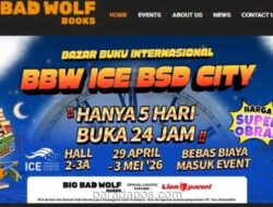 Big Bad Wolf 2026, Serbu Diskon 90%, Promo Rp1.000, dan Hadiah Mobil Listrik