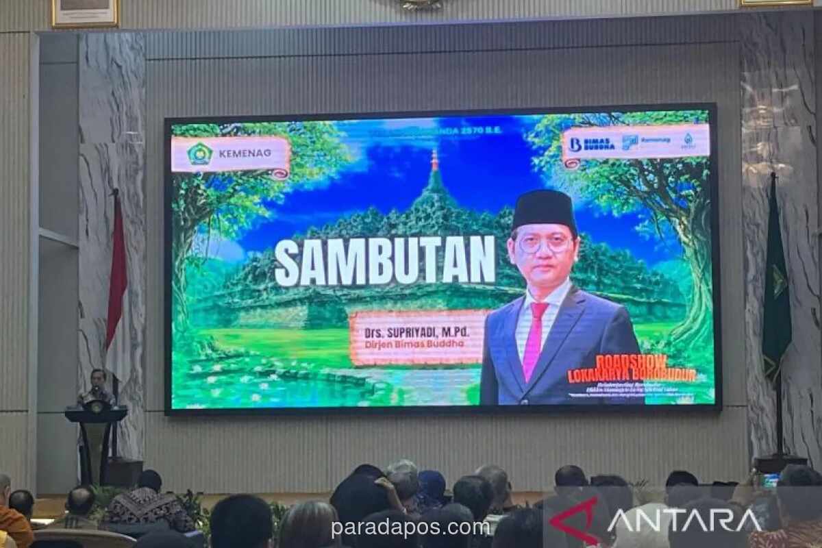 Kemenag Ajak Umat Buddha Jadikan Vesakha Sananda 2026 Momentum Spiritual yang Berdampak Sosial dan Lingkungan