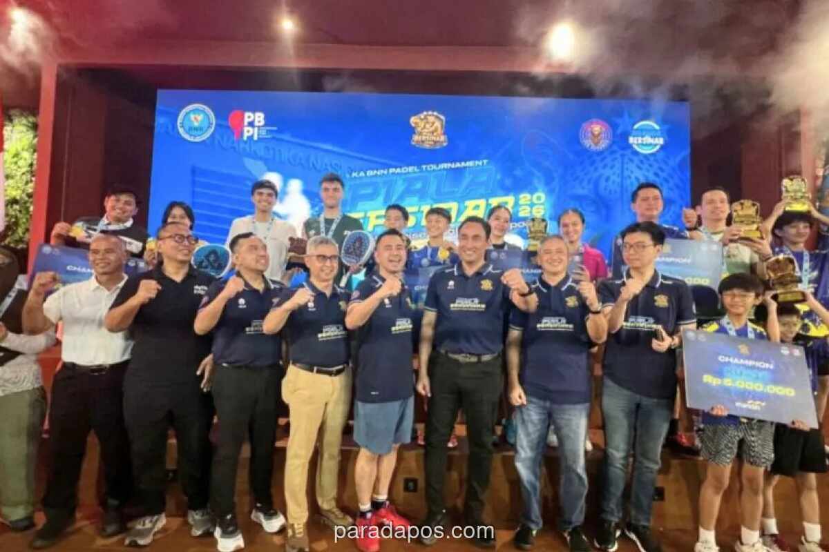 BNN Manfaatkan Tren Olahraga Padel untuk Kampanye Anti Narkotika