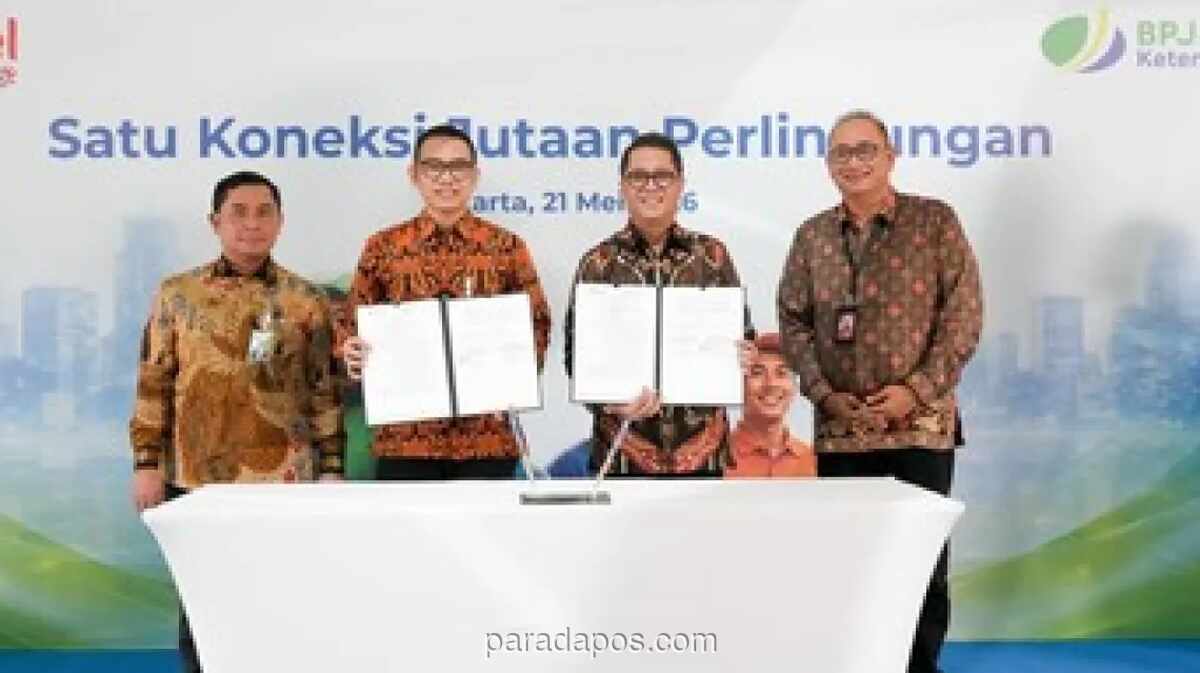Telkomsel dan BPJS Ketenagakerjaan Luncurkan Jamsostek Poin untuk Permudah Akses Perlindungan Pekerja Informal