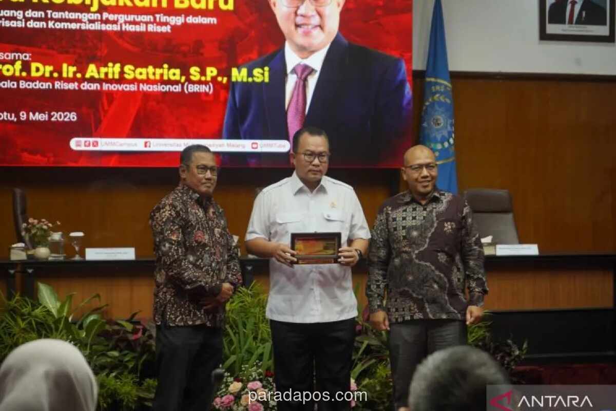 Kepala BRIN Apresiasi UMM sebagai Kampus Swasta Paling Agresif Jembatani Riset dan Industri