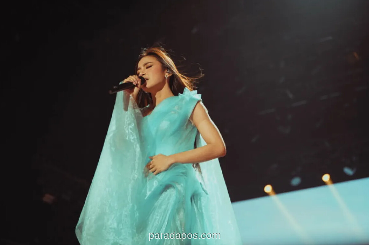 5.000 Penggemar Padati Konser Comeback Mahalini di Kuala Lumpur, Tandai Debut Internasional Antara Suara