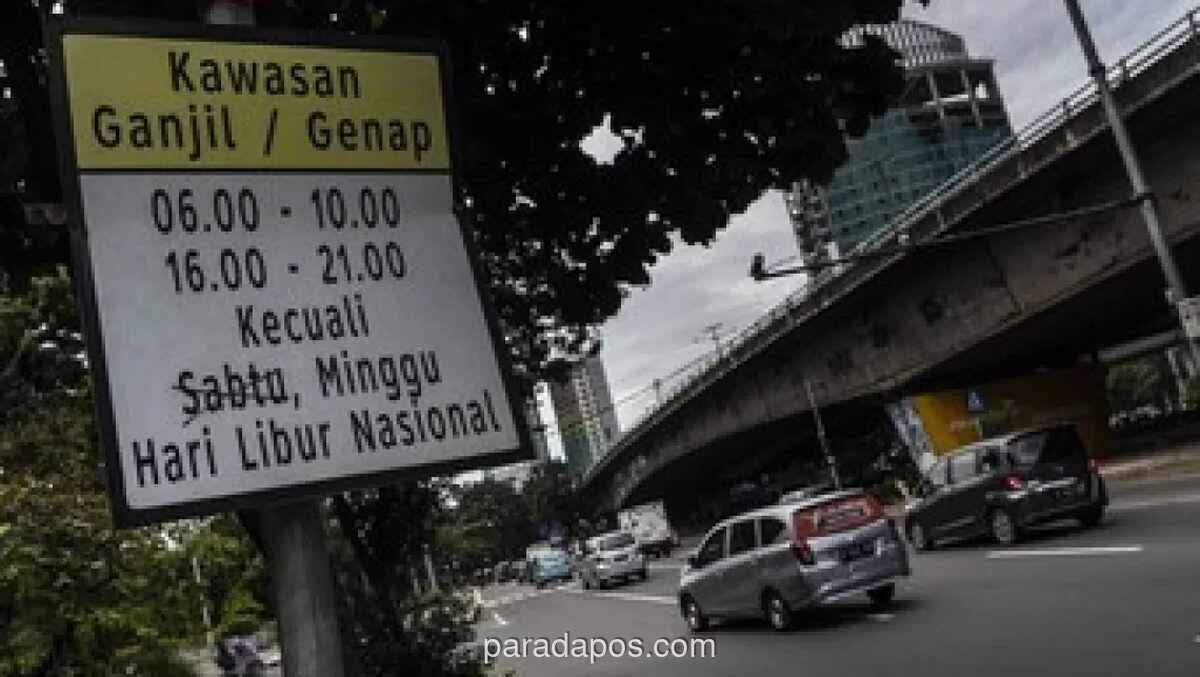 Ganjil Genap Jakarta Ditiadakan Selama Cuti Bersama Idul Adha 27-28 Mei 2026