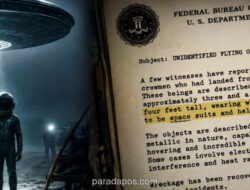FBI Rilis Dokumen UFO 1965: Saksi Lihat Makhluk Setinggi 1,2 Meter Keluar dari Piring Terbang