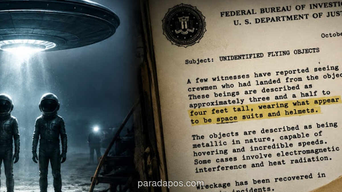 FBI Rilis Dokumen UFO 1965: Saksi Lihat Makhluk Setinggi 1,2 Meter Keluar dari Piring Terbang
