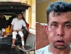 Dua Pelaku Pembunuhan Wanita Lansia di Pekanbaru Ditembak, Muka Bonyok!