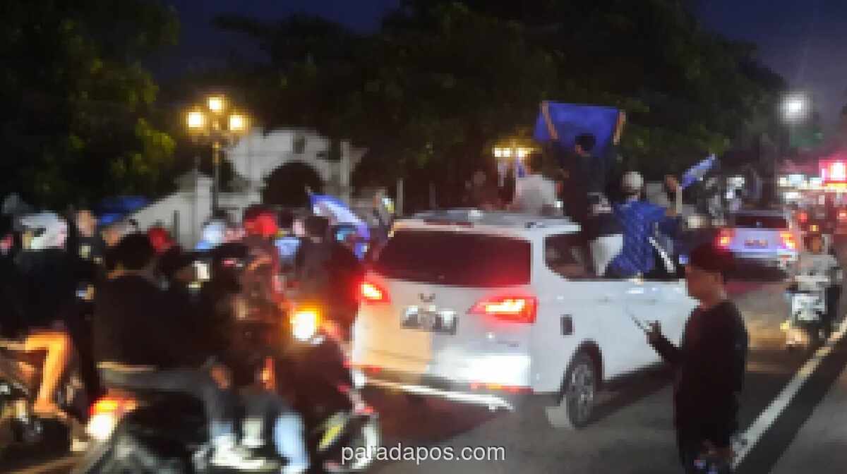 Ribuan Bobotoh Banjiri Cianjur Rayakan Gelar Juara Persib Bandung Usai Laga Pamungkas Dramatis