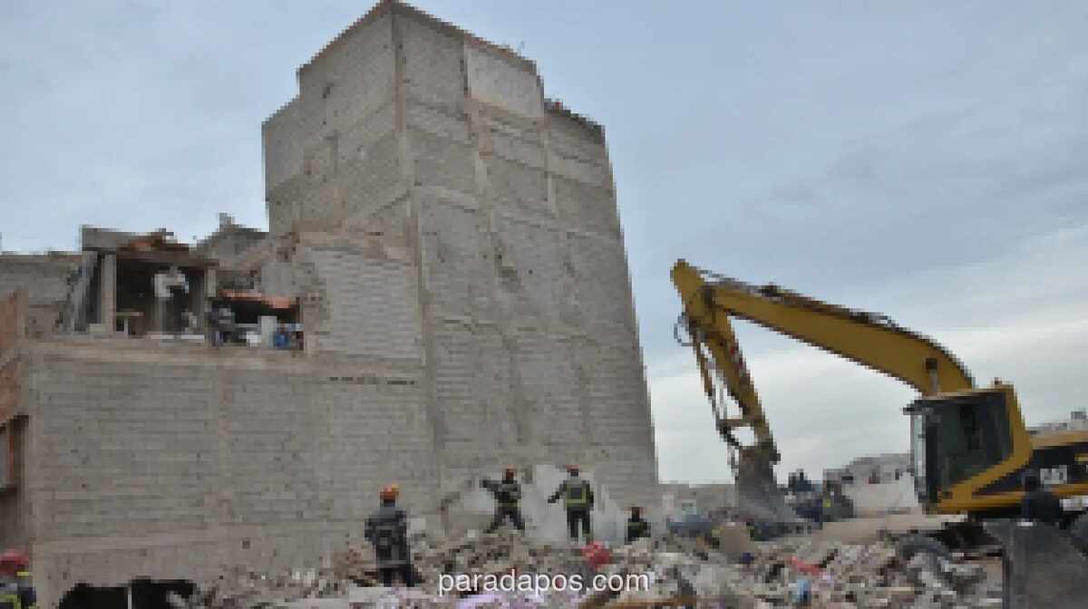 Gedung Apartemen Runtuh di Fez, Maroko, 15 Tewas dan 5 Luka-luka