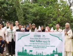 GEM Salurkan Empat Ekor Sapi Kurban untuk Masyarakat dan Karyawan di Morowali