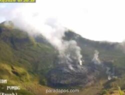 Aktivitas Seismik Gunung Awu Meningkat, Rata-rata Gempa Vulkanik Dangkal Capai 21 Kali Per Hari