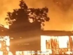 Gereja Katolik di Mimika Ludes Terbakar, Diduga Akibat Lilin Lupa Dipadamkan