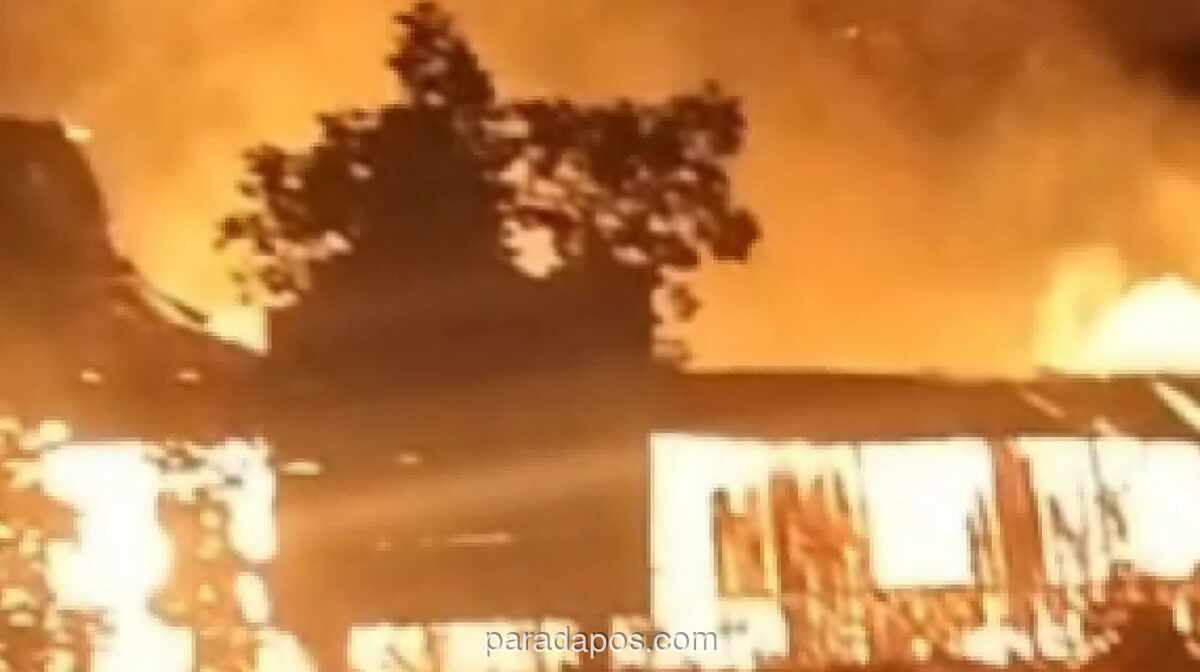 Gereja Katolik di Mimika Ludes Terbakar, Diduga Akibat Lilin Lupa Dipadamkan