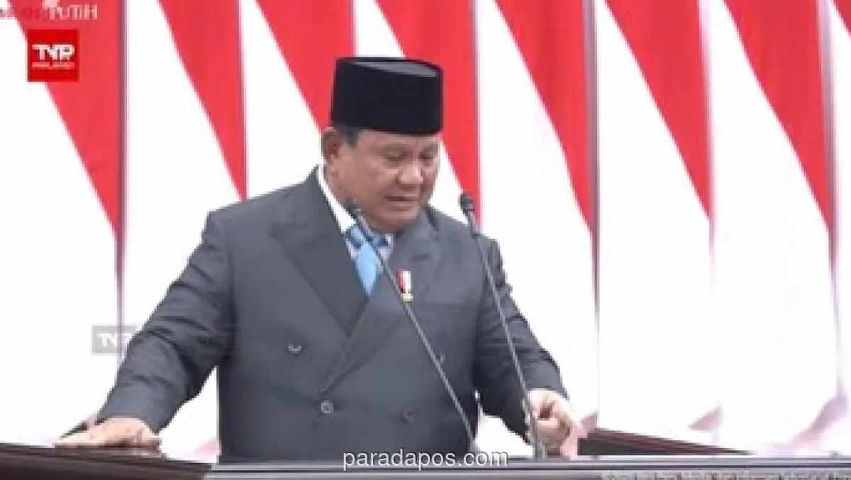 Presiden Prabowo Cari Kopi di Podium Saat Puji Kesuksesan Kopiko Tembus 100 Negara
