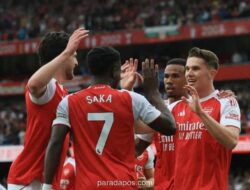 Gilas Fulham 3-0, Arsenal kini unggul enam poin dari Manchester City