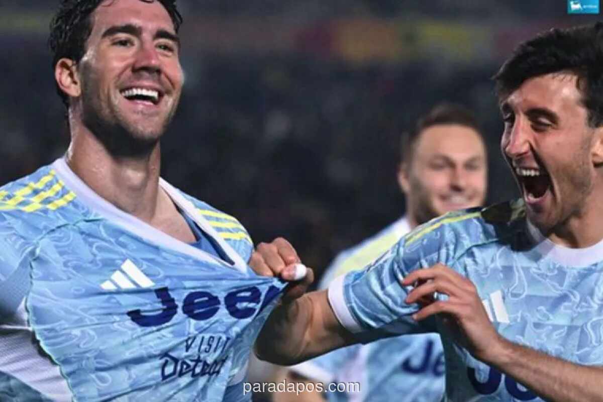 Juventus Kalahkan Lecce 1-0 Berkat Gol Cepat Vlahovic, Naik ke Peringkat Tiga Liga Italia