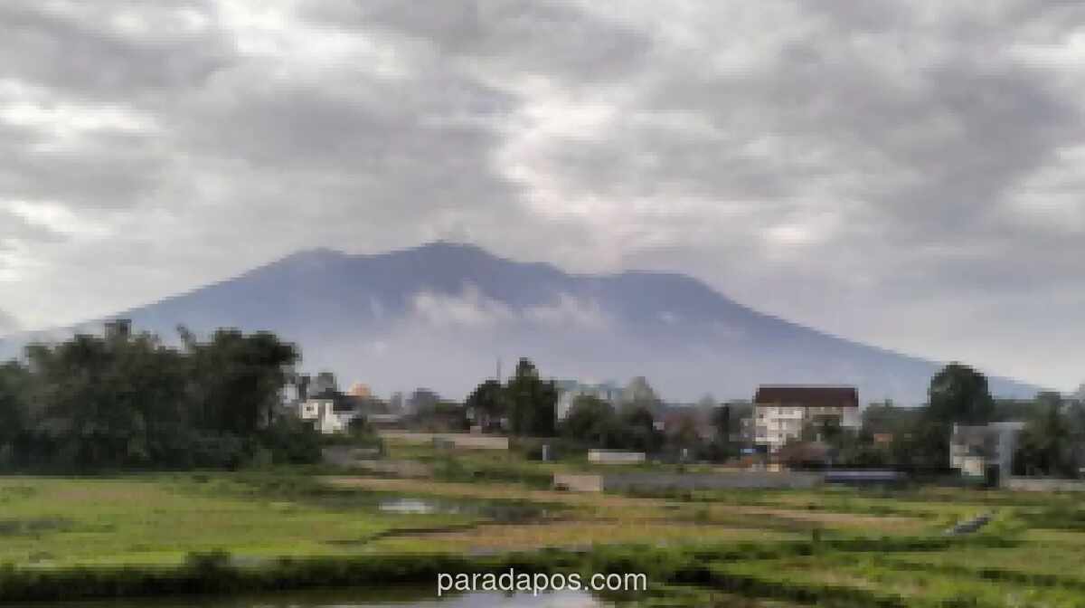 Gunung Marapi Erupsi, Kolom Abu 500 Meter, Status Waspada dan Radius Bahaya 3 Kilometer