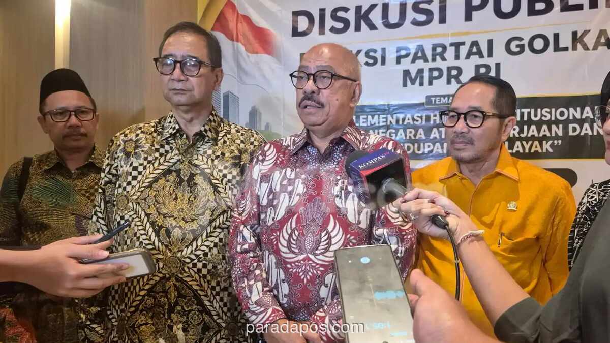 Fraksi Golkar MPR Desak Pendanaan Makan Bergizi Gratis Tidak Gunakan Anggaran Pendidikan