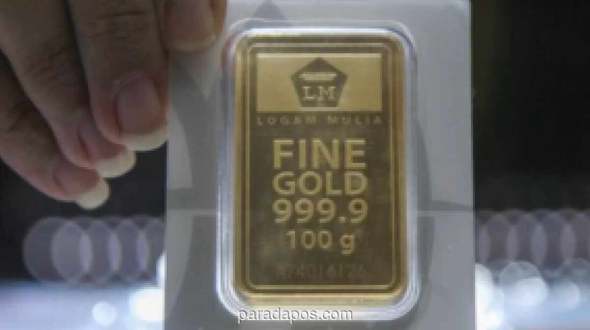 Harga Emas Antam Kembali Turun, Kini Rp2,785 Juta per Gram