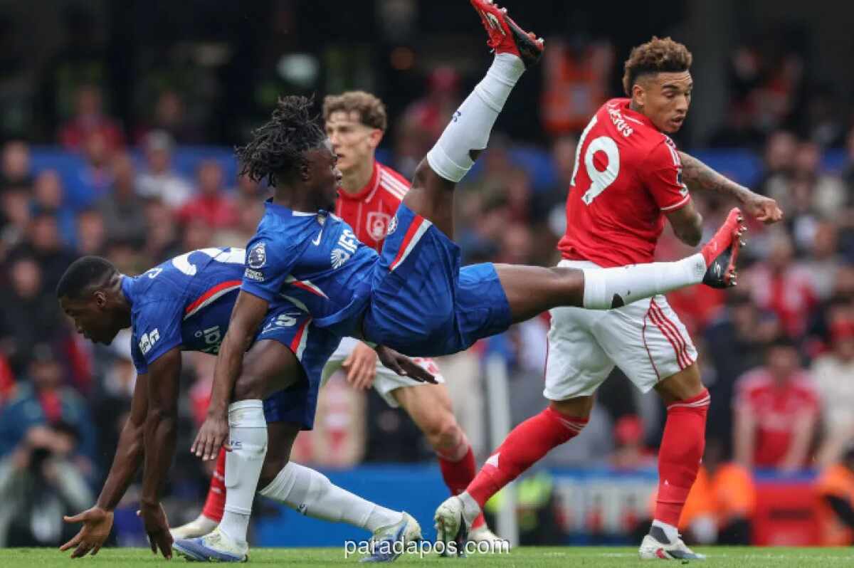 Forest Pukul Chelsea 3-1 di Stamford Bridge, The Blues Kian Terpuruk dengan Enam Kekalahan Beruntun