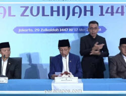 Pemerintah Tetapkan Iduladha 1447 H Jatuh pada 27 Mei 2026