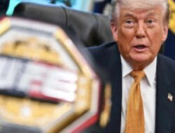 Trump Gelar UFC Freedom 2026 di Halaman Gedung Putih, Kursi Khusus untuk Militer AS