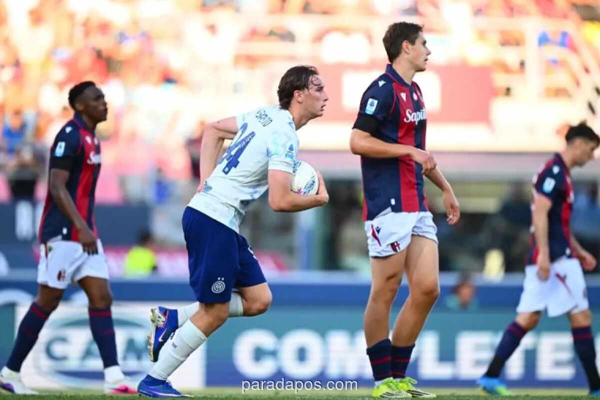 Inter Milan Tutup Musim dengan Imbang 3-3 Lawan Bologna, Gelar Juara Tak Tergoyahkan