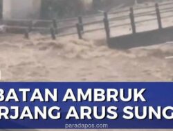Jembatan Penghubung Dua Kampung di Bogor Ambruk, Musala Juga Roboh Diterjang Banjir