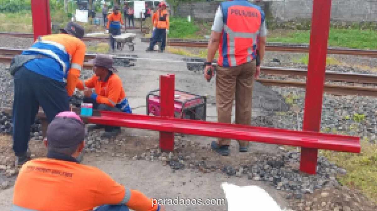 KAI Daop 6 Tutup 38 Perlintasan Sebidang Sepanjang 2023-2026, Mayoritas di Wonogiri