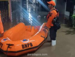 Banjir Kiriman dari Bogor Rendam Empat Wilayah di Bekasi, BPBD Evakuasi Warga